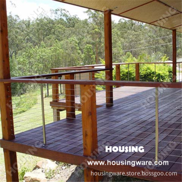 Deck Cable Balustrade with Water Proof Painting